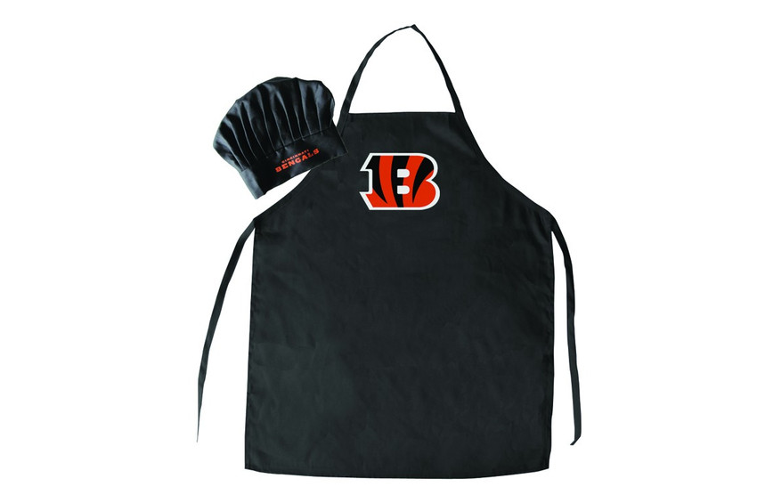 Cincinnati Bengals Apron and Chef Hat Set