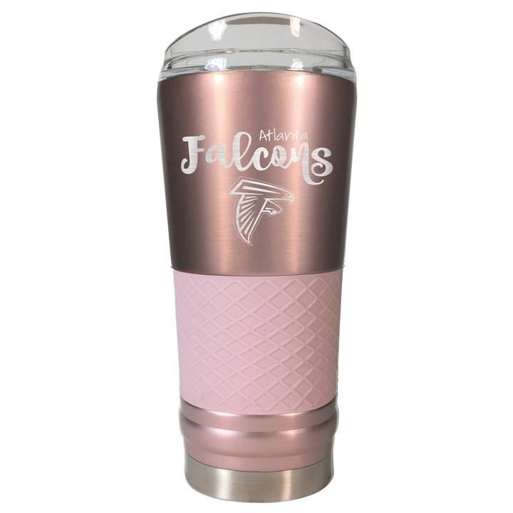 Atlanta Falcons 24 Oz. Rose Gold Draft Tumbler