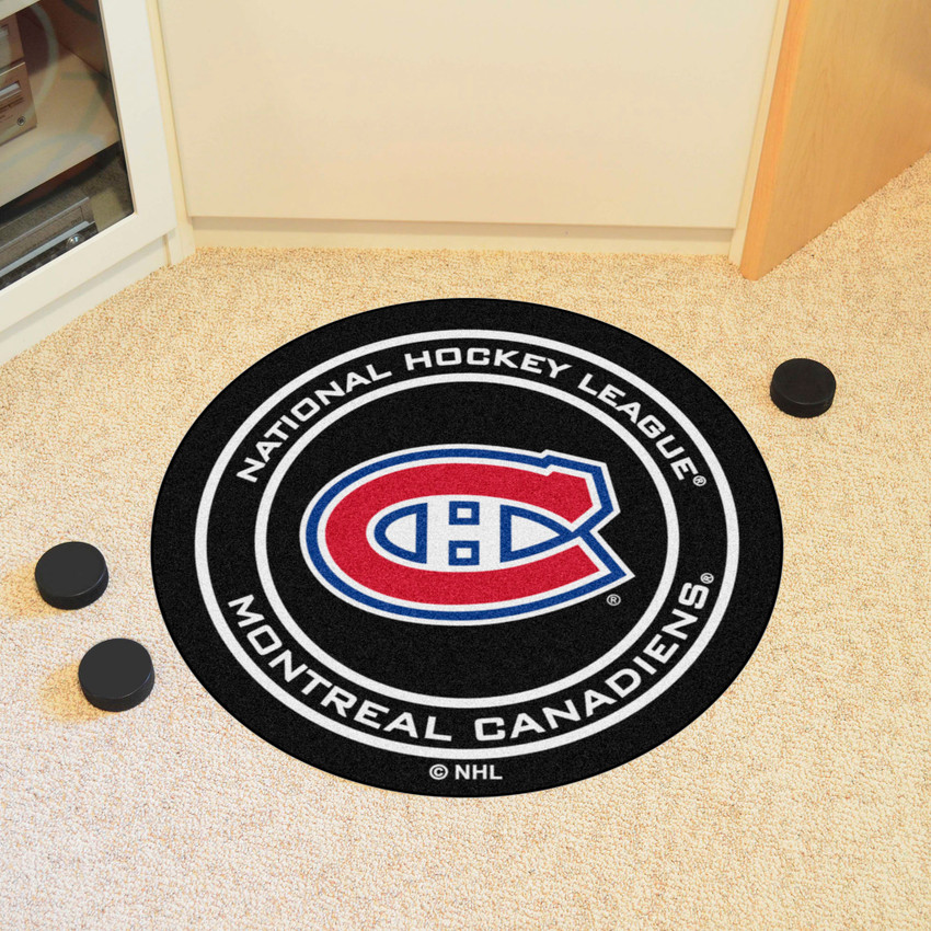 NHL - Montreal Canadiens Puck Mat 27" diameter