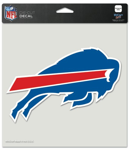 Buffalo Bills Decal 12x12 Die Cut Color