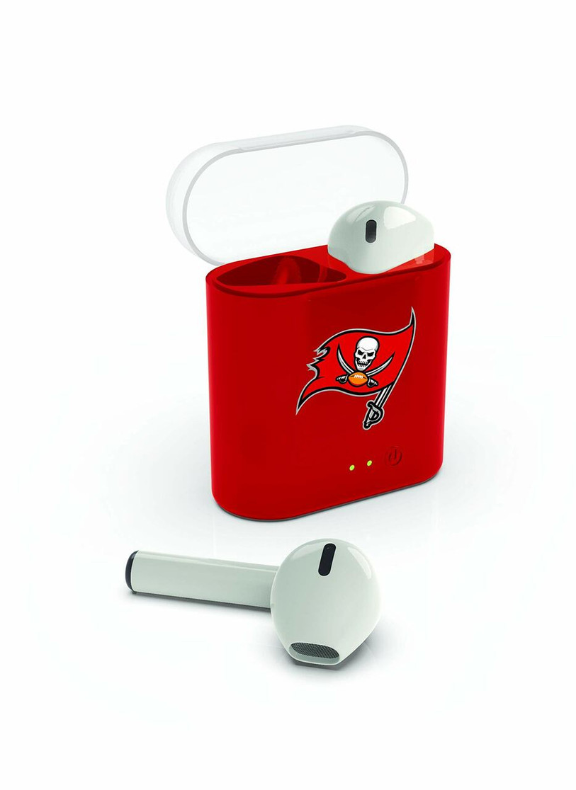Tampa Bay Buccaneers True Wireless Bluetooth Earbuds