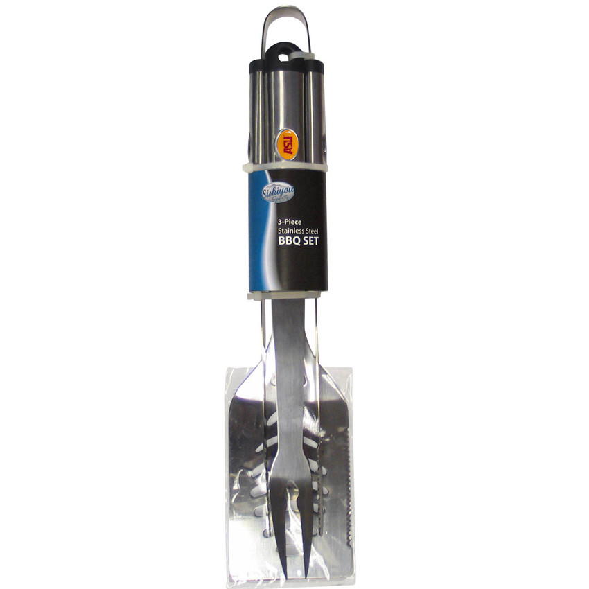 Arizona St. Sun Devils 3 pc Stainless Steel BBQ Set
