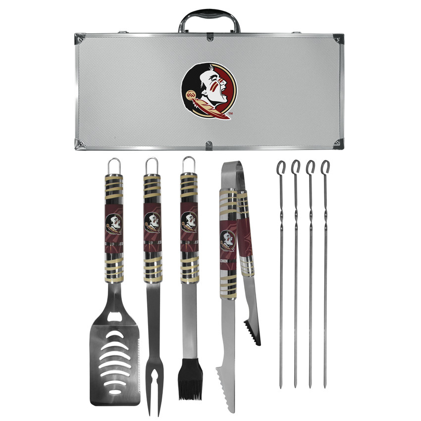 Florida St. Seminoles 8 pc Tailgater BBQ Set