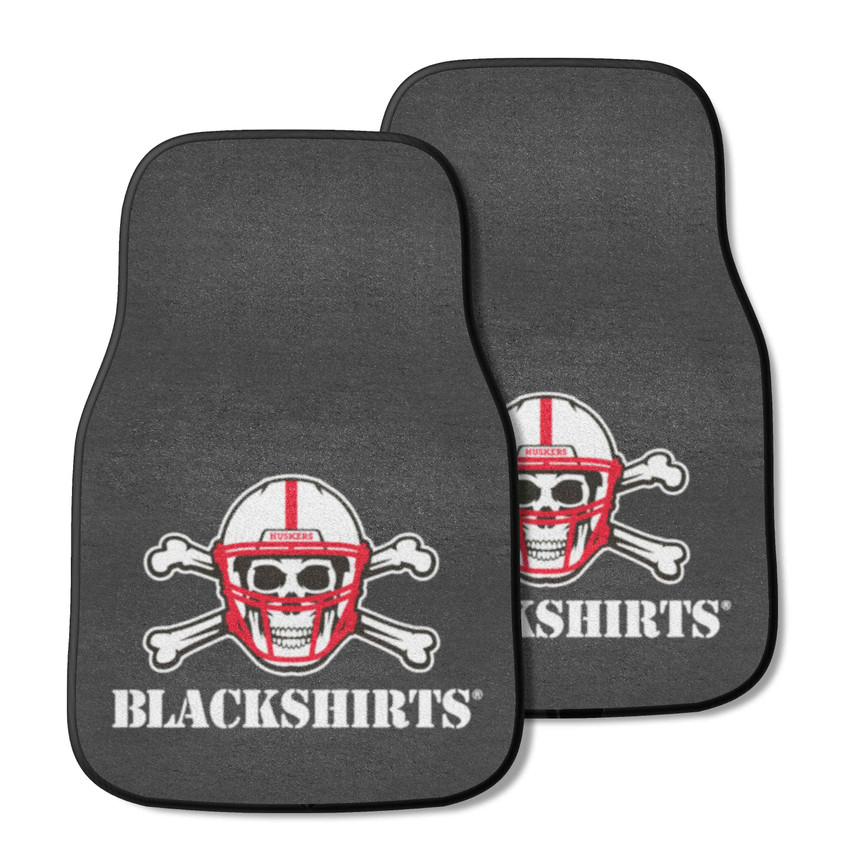 Nebraska Cornhuskers 2-pc Carpet Car Mat Set