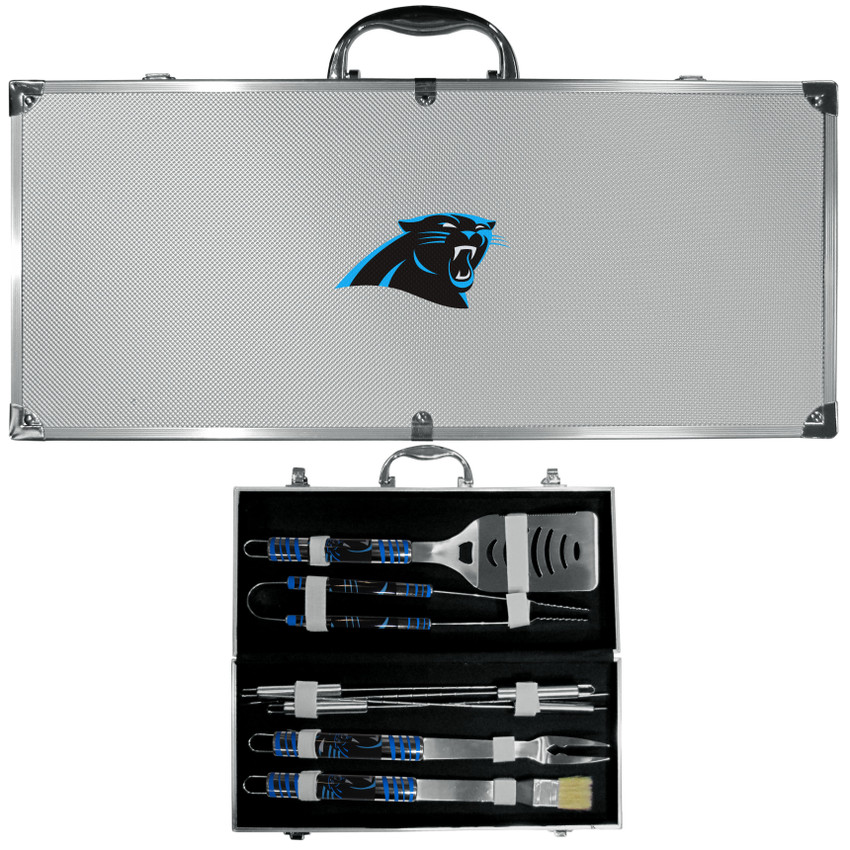 Carolina Panthers 8 pc Tailgater BBQ Set