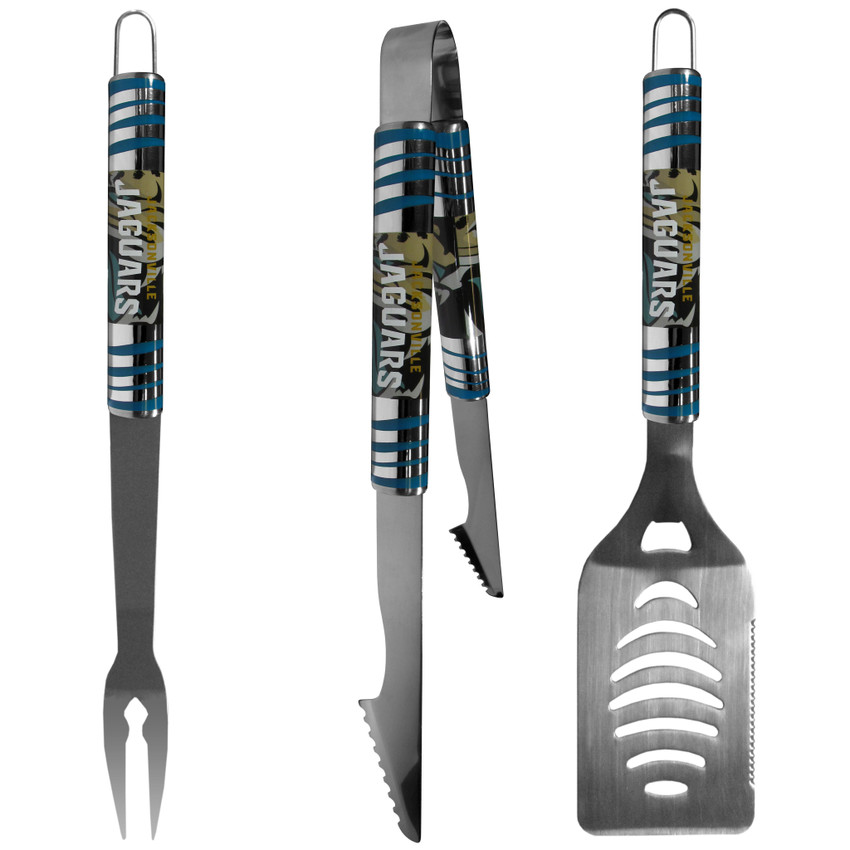 Jacksonville Jaguars 3 pc Tailgater BBQ Set