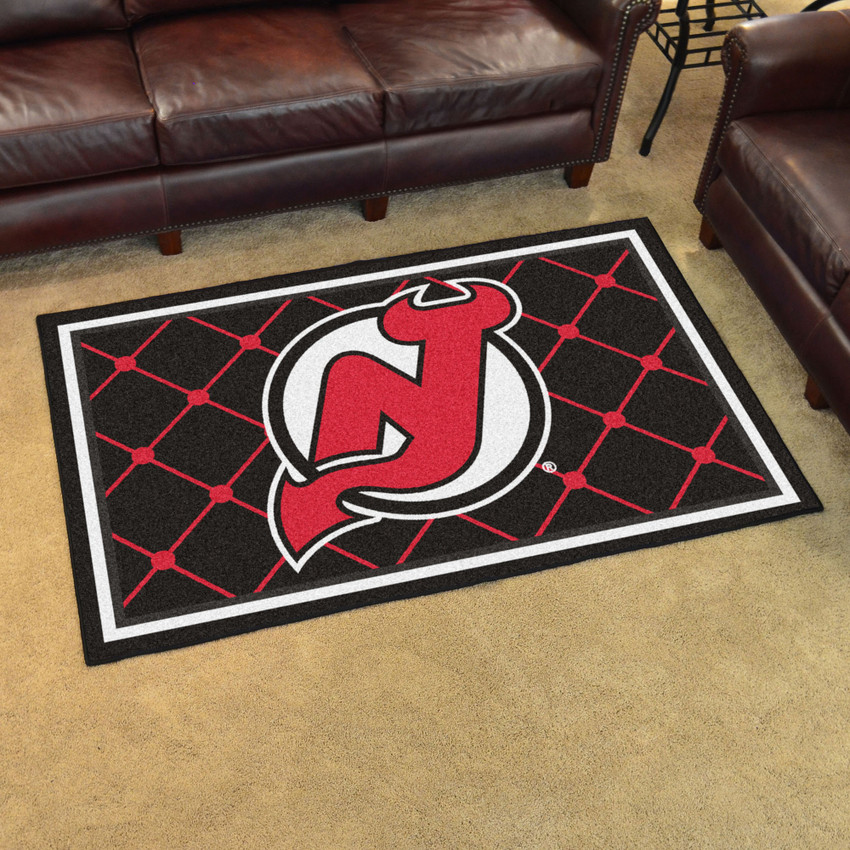 NHL - New Jersey Devils 4x6 Rug 44"x71"