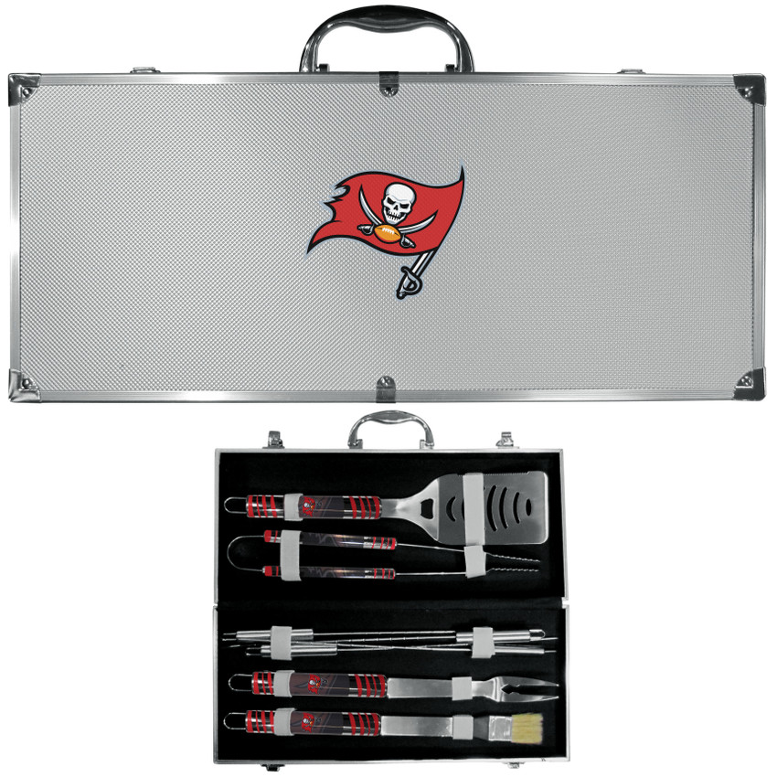 Tampa Bay Buccaneers 8 pc Tailgater BBQ Set