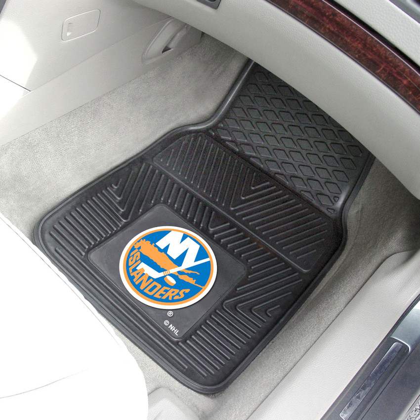 NHL - New York Islanders 2-pc Vinyl Car Mat Set 17"x27"