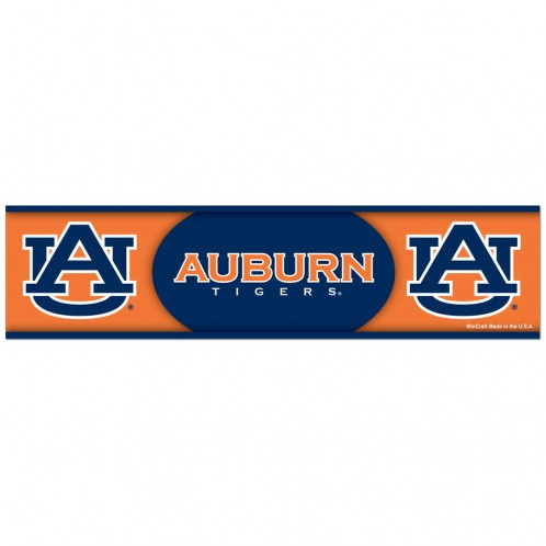 Auburn Tigers Decal 3x12 Bumper Strip Style