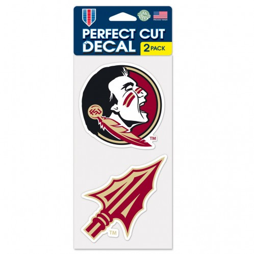 Florida State Seminoles Set of 2 Die Cut Decals