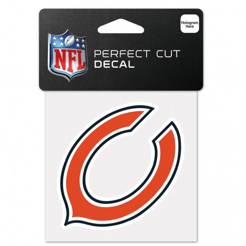 Chicago Bears Decal 4x4 Perfect Cut Color C Design