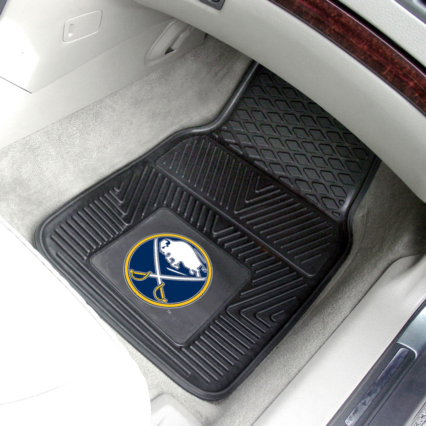 NHL - Buffalo Sabres 2-pc Vinyl Car Mat Set 17"x27"