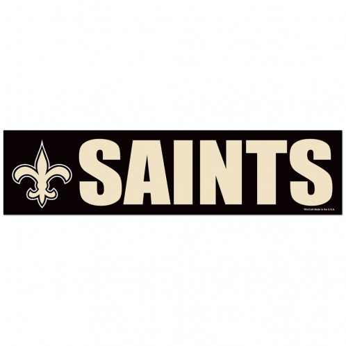 New Orleans Saints Decal Bumper Sticker