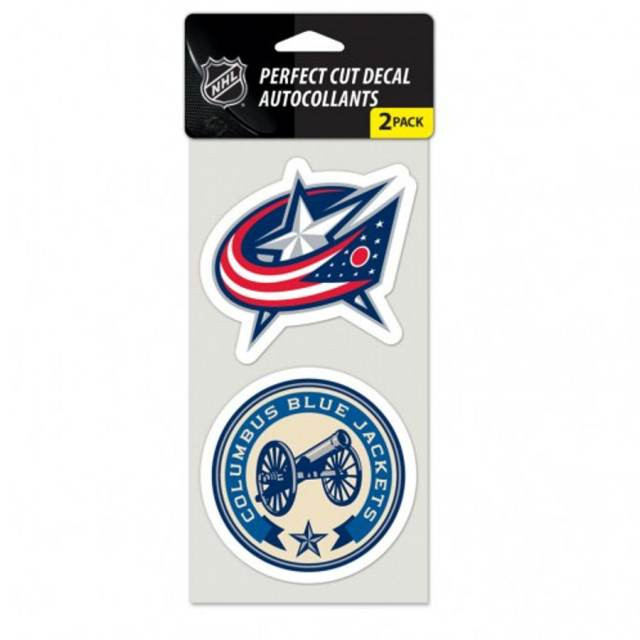 Columbus Blue Jackets Set of 2 Die Cut Decals
