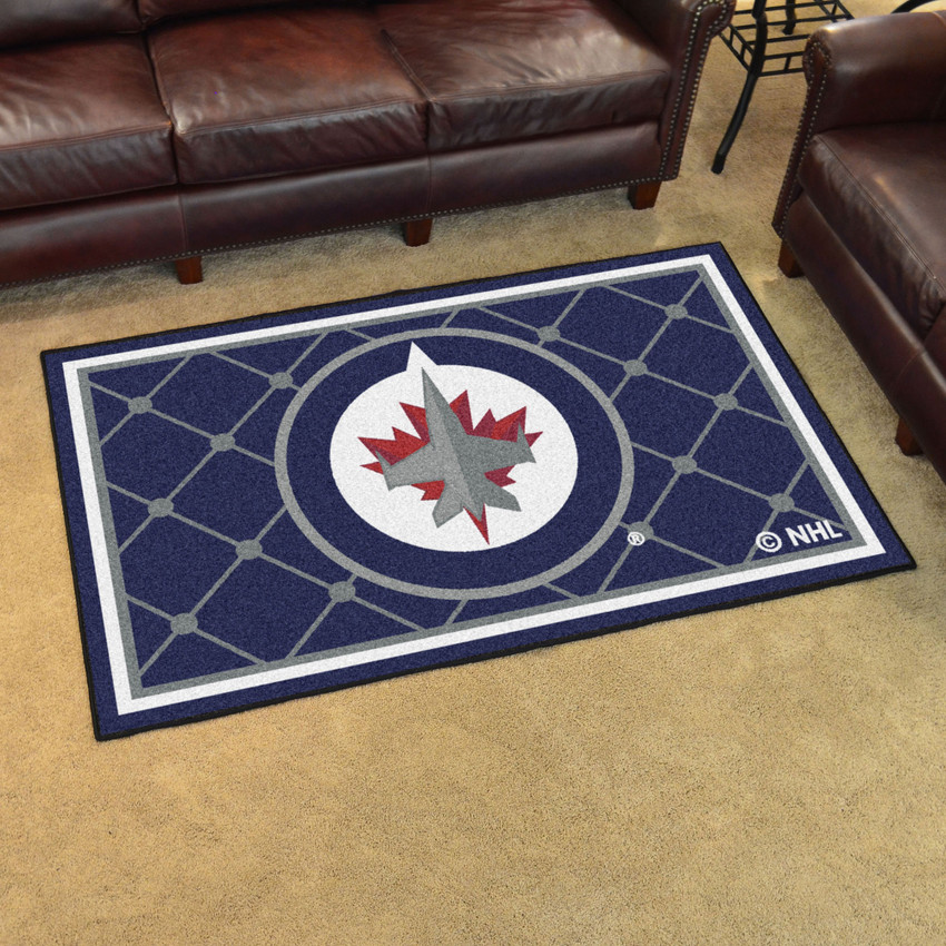NHL - Winnipeg Jets 4x6 Rug 44"x71"