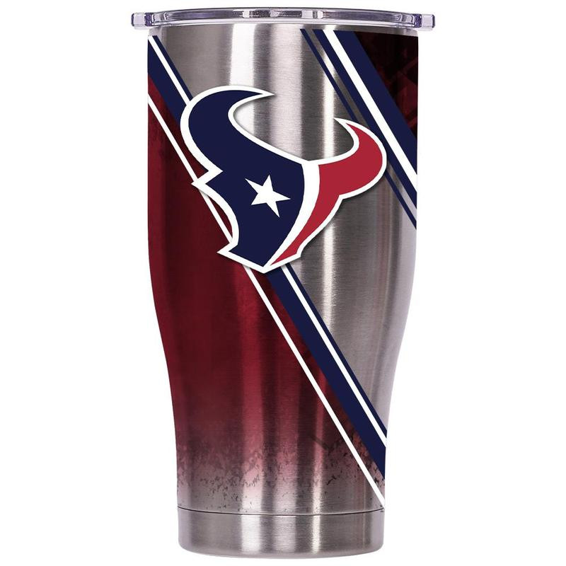 Houston Texans Double Stripe Wrap Chaser 27oz
