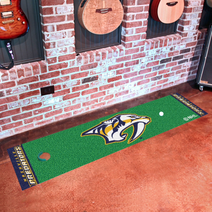 NHL - Nashville Predators Putting Green Mat 18"x72"