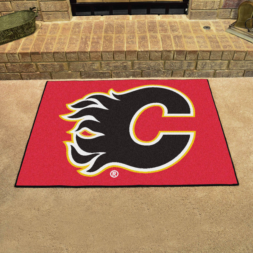 NHL - Calgary Flames All-Star Mat 33.75"x42.5"