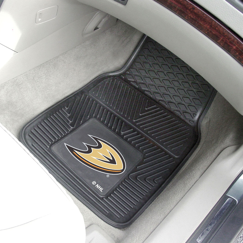 NHL - Anaheim Ducks 2-pc Vinyl Car Mat Set 17"x27"