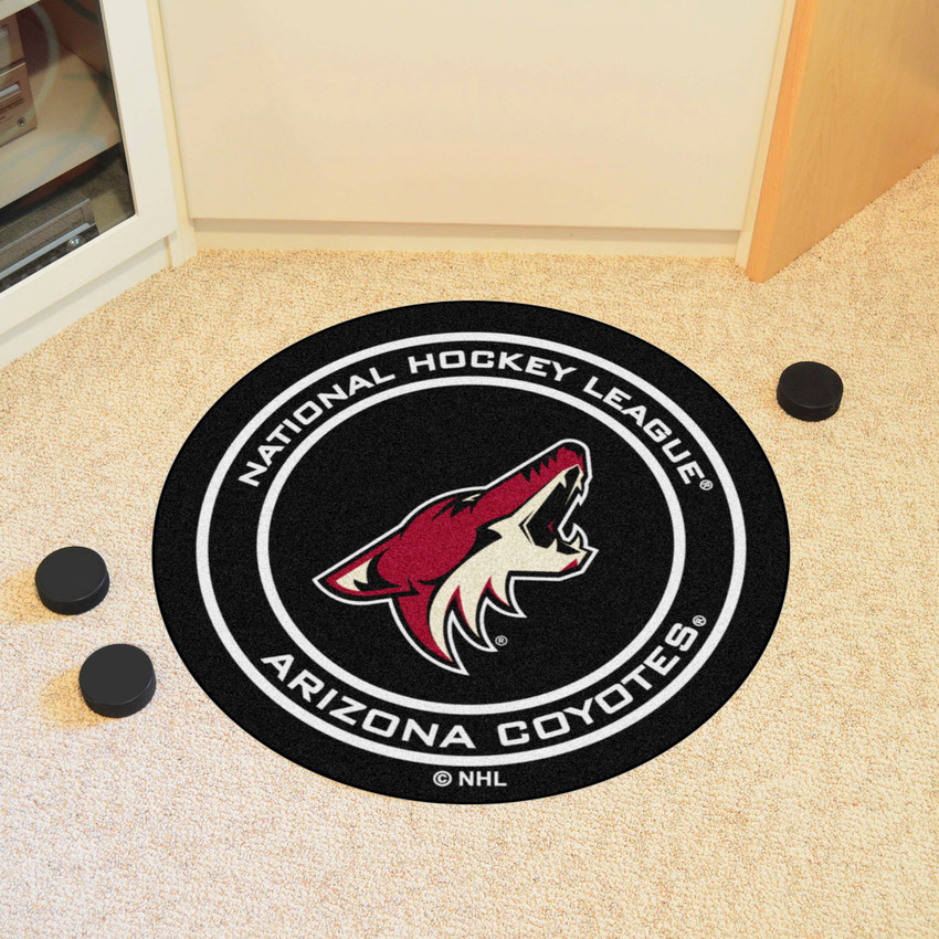 NHL - Arizona Coyotes Puck Mat 27" diameter