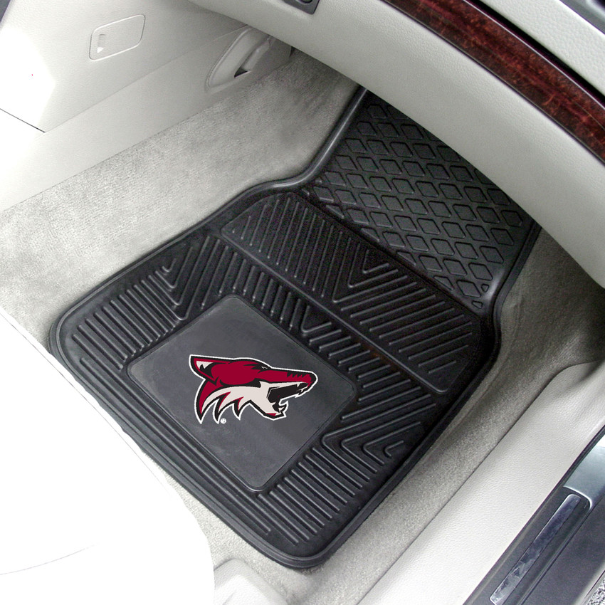 NHL - Arizona Coyotes 2-pc Vinyl Car Mat Set 17"x27"