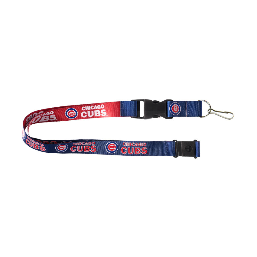 Chicago Cubs Lanyard Keychain ID Holder MLB Fan Accessory Reversible