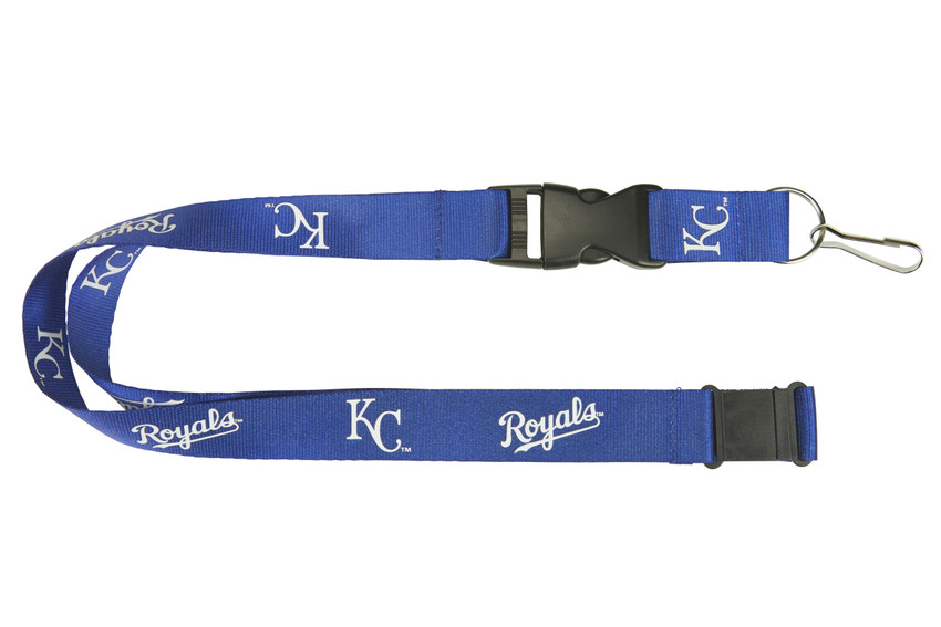 Kansas City Royals Lanyard Keychain ID Holder MLB Fan Accessory Blue