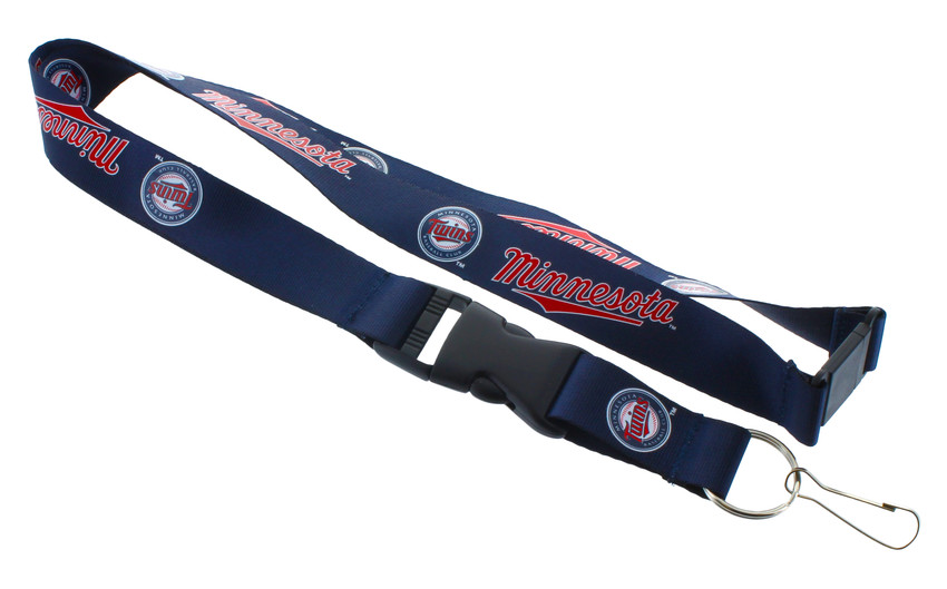 Minnesota Twins Lanyard Keychain ID Holder MLB Fan Accessory Blue