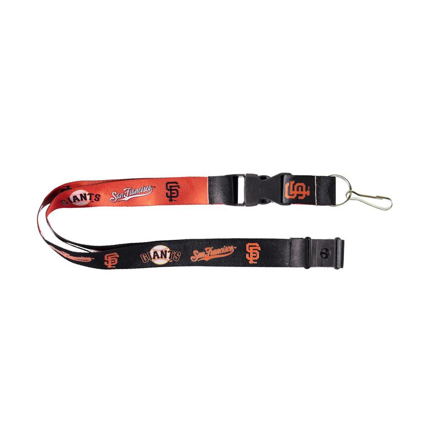 San Francisco Giants Lanyard Keychain ID Holder MLB Fan Accessory Reversible
