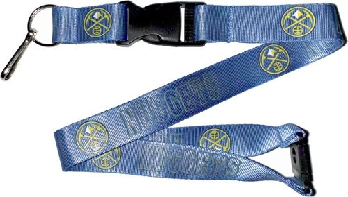 Denver Nuggets Lanyard Keychain ID Holder NBA Fan Accessory Blue