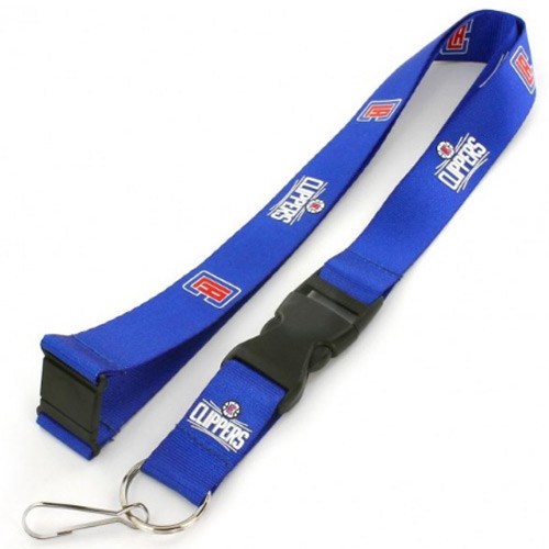 Los Angeles Clippers Lanyard Keychain ID Holder NBA Fan Accessory Blue
