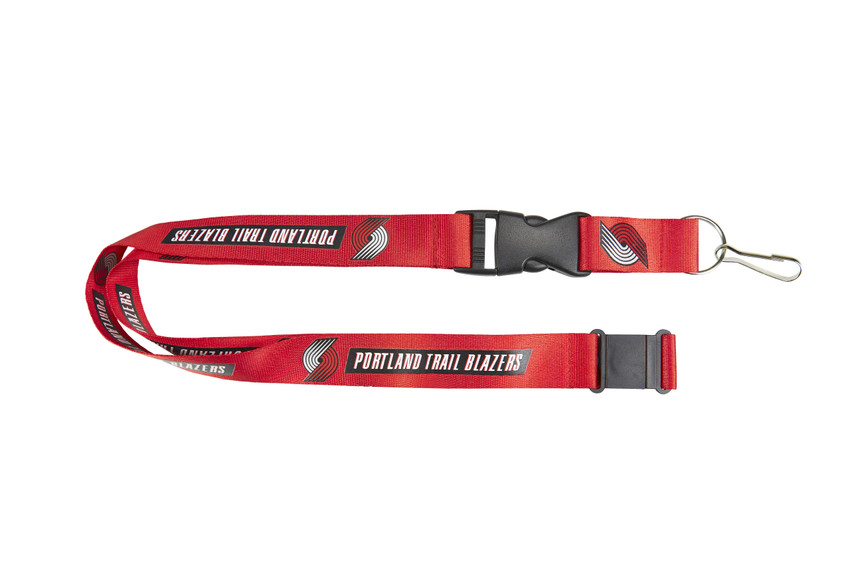 Portland Trail Blazers Lanyard Keychain ID Holder NBA Fan Accessory - Red