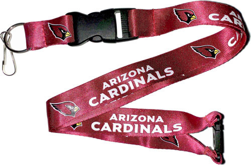 Arizona Cardinals Lanyard Keychain ID Holder NFL Fan Accessory Red