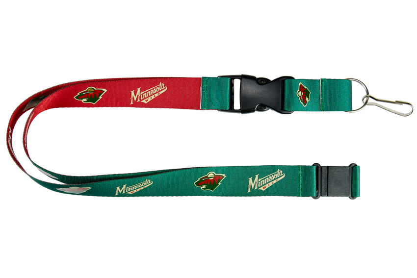 Minnesota Wild Lanyard Keychain ID Holder NHL Fan Accessory - Reversible