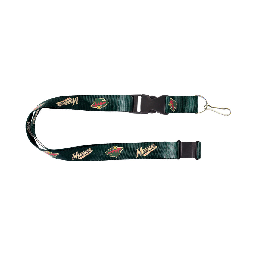 Minnesota Wild Lanyard Keychain ID Holder NHL Fan Accessory - Green