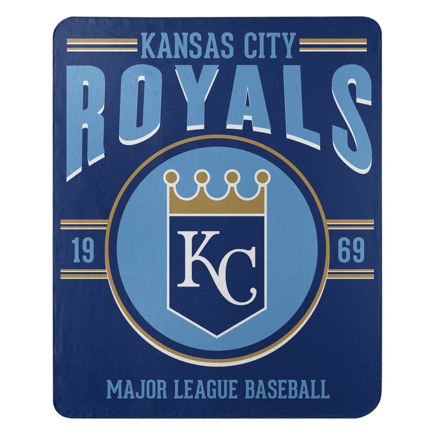 Kansas City Royals Blanket 50x60 Fleece Southpaw Design