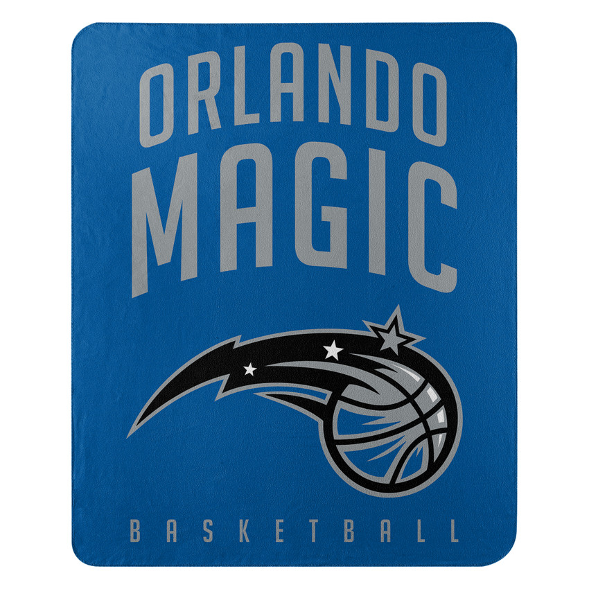 Orlando Magic Blanket 50x60 Fleece Lay Up Design