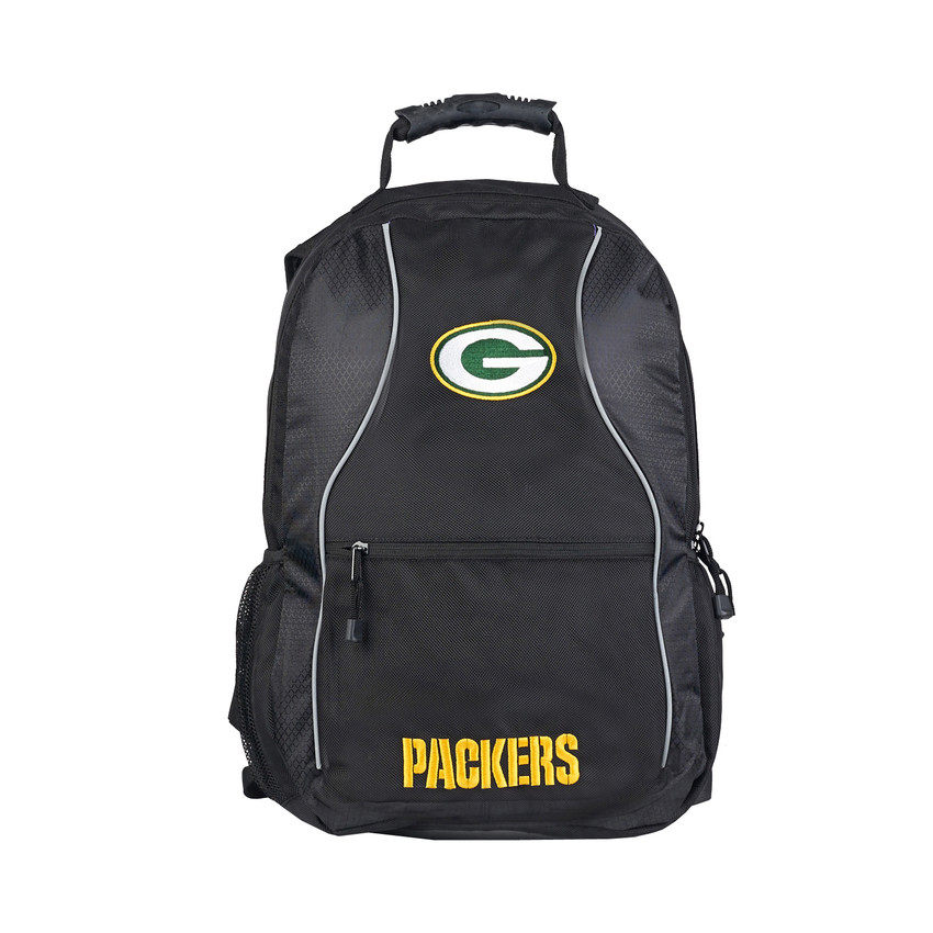 Green Bay Packers Backpack Phenom Style Black