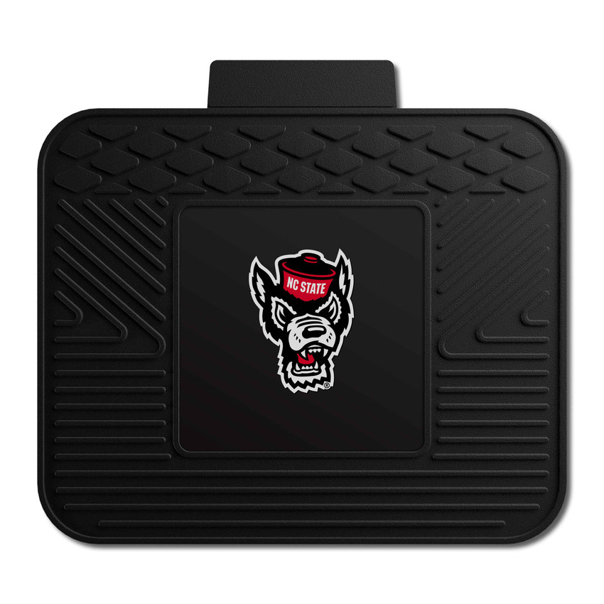 NC State Wolfpack Back Seat Car Utility Mat - 14in. x 17in.