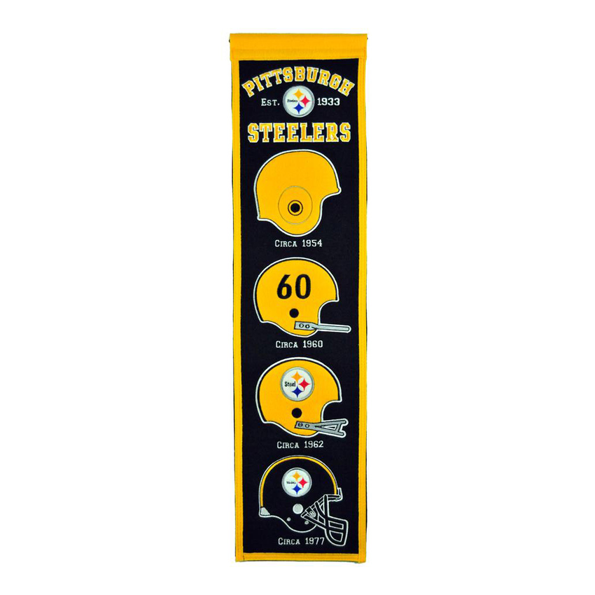 Pittsburgh Steelers Winning Streak Heritage Banner