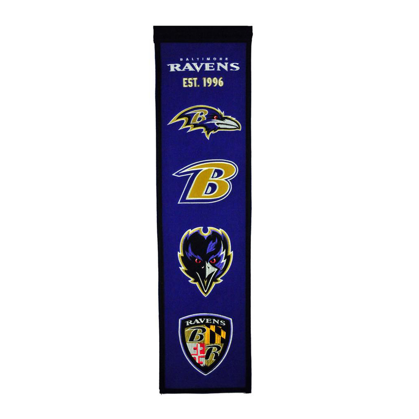 Baltimore Ravens Winning Streak Heritage Banner