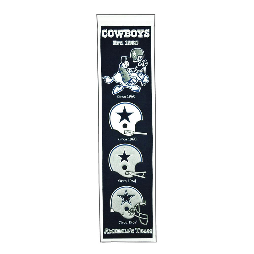 Dallas Cowboys Winning Streak Heritage Banner