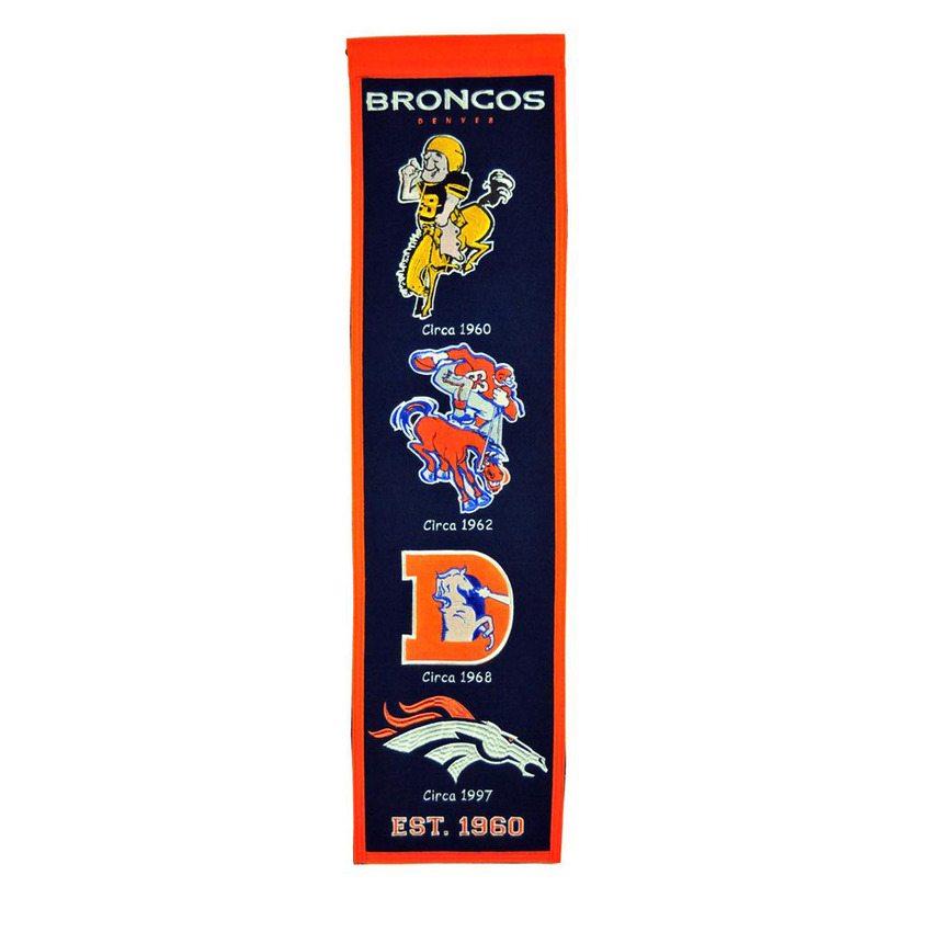 Denver Broncos Winning Streak Heritage Banner