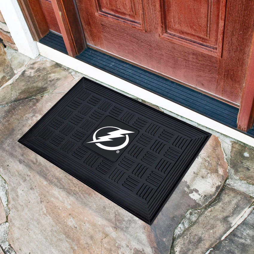 NHL - Tampa Bay Lightning Medallion Door Mat 19.5"x31.25"