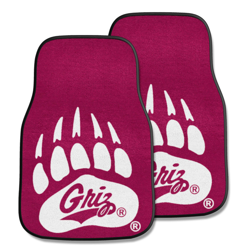 Montana Grizzlies 2-pc Carpet Car Mat Set