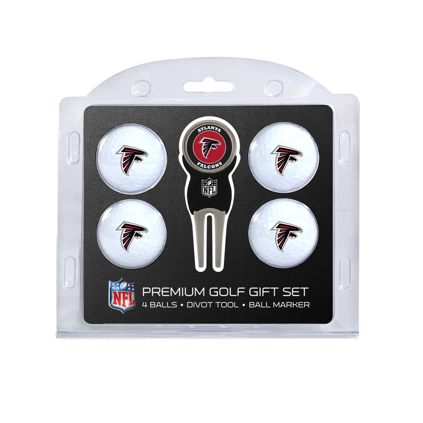 Atlanta Falcons 4 Golf Ball And Divot Tool Set