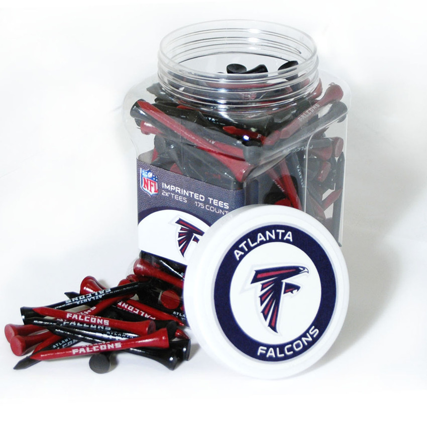 Atlanta Falcons Jar Of 175 Golf Tees