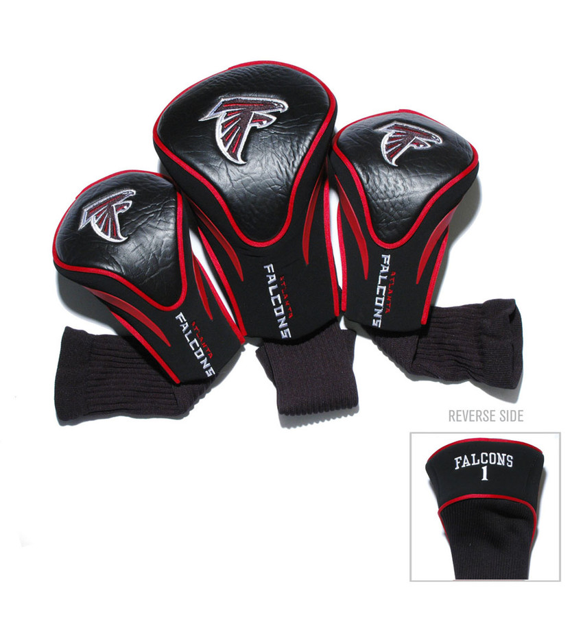Atlanta Falcons 3 Pack Contour Head Covers