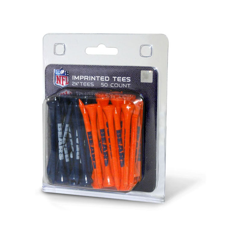 Chicago Bears Pack Of 50 Golf Tees